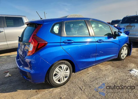 2019 Honda Fit Lx z USA, uszkodzony, nr VIN 3HGGK5H49KM721514